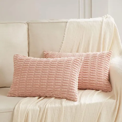 Miniatura 72 de Fancy Homi - Paquete de 2 fundas de almohada decorativas estilo bohemio de 16 x 16 pulgadas para sala de estar, sofá, cama, funda de cojín cuadrada
