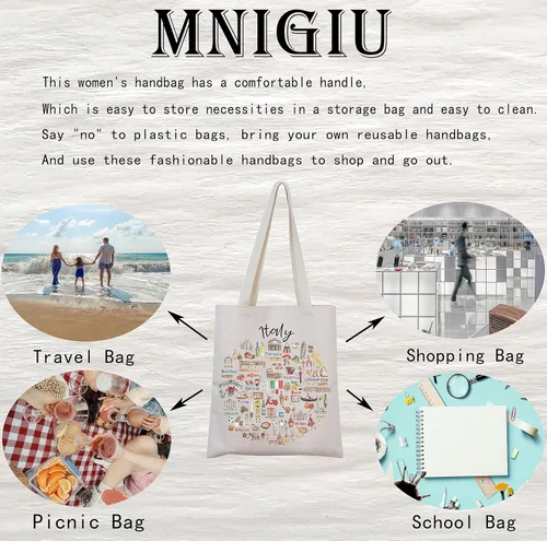 Miniatura 6 de Bolsa de mano Italia - Regalo de viaje y regalo de bienvenida a Italia