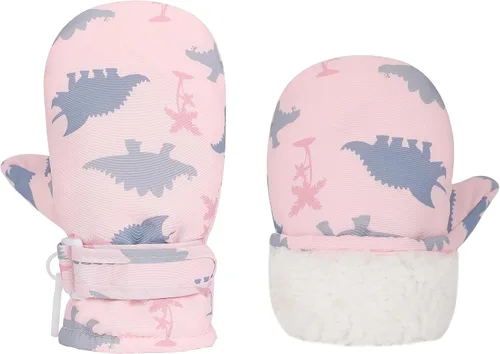 Miniatura 57 de Urban Virgin Guantes de invierno para bebés y niños pequeños, con forro polar, cálidos, impermeables, guantes de nieve para niños y niñas