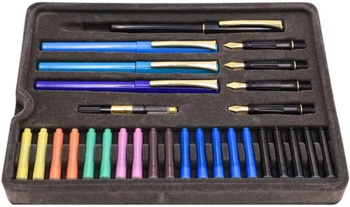 Miniatura 3 de Mont Marte set de plumas para caligrafía, 33 piezas