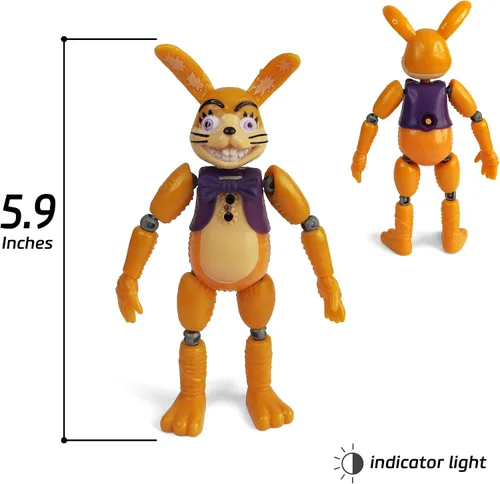 Miniatura 4 de Toysvill Inspirado en el juego Five Nights FNAF Colección Piratas Juego de 5 figuras de acción de Freddi