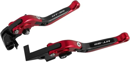 Miniatura 12 de Para Yamaha MT-09 Tracer 2015-2020 para MT-09/SR 2014-2019 Accesorios de motocicleta CNC Ajustable Plegable Extendable Palancas de embrague de freno