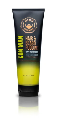 Miniatura 9 de GIBS Con Man Hair & Beard Pudding - Leave In Conditioner - Curl Definer - Moisturizer