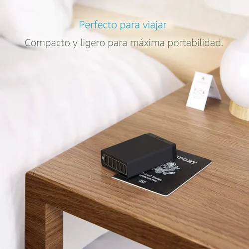Miniatura 4 de Anker Cargador, estación de carga USB de 60 W y 6 puertos, cargador PowerPort 6 Multi USB para iPhone 14/13 Series, iPad Pro/Air/Mini, Galaxy Negro