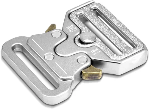 Miniatura 9 de Reemplazo de hebilla táctica de 1-1/2 pulgadas, hebillas de cinturón tácticas de metal resistente para correa de nailon, collar de perro, arnés