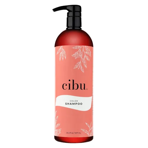 CIBU Color Shampoo 30088 para cabello seco y teñido – Limpia, hidrata y fortalece suavemente – Revitaliza el cabello y el cuero cabelludo – Aroma