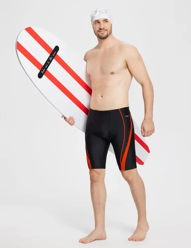 Miniatura 5 de BALEAF Men's Swimsuit Swim Jammers Athletic Training Swimwear Durable Team Lap Swimming Racing Competition