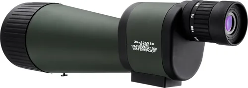 Miniatura 10 de Barska Benchmark - Alcance recto impermeable con alta potencia de zoom, enfoque objetivo, estuche de transporte y trípode para caza, observación