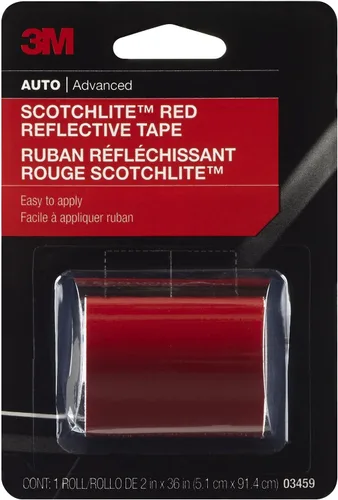 Miniatura 4 de Cinta reflectante Scotchlite 3M 2 x 36 in, color plata