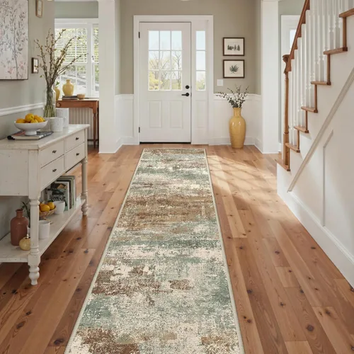 Miniatura 93 de BEIMO Alfombra de pasillo para cocina, alfombra lavable a máquina de 2 x 5 para entrada, alfombras modernas y abstractas suaves, cubierta de piso