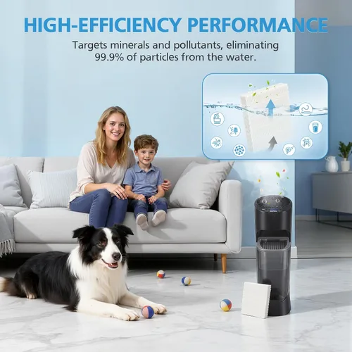 Miniatura 2 de iSingo Paquete de 4 filtros HFT600 T de repuesto, compatibles con humidificador de torre Honeywell serie HEV615 y HEV620, repuesto # HFT600T