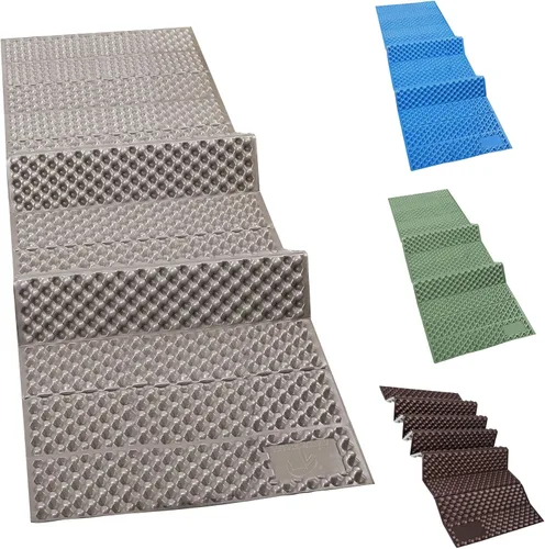 Miniatura 7 de REDCAMP Almohadillas de espuma plegable para acampar para dormir, almohadilla impermeable de espuma de celda cerrada para dormir mientras acampas
