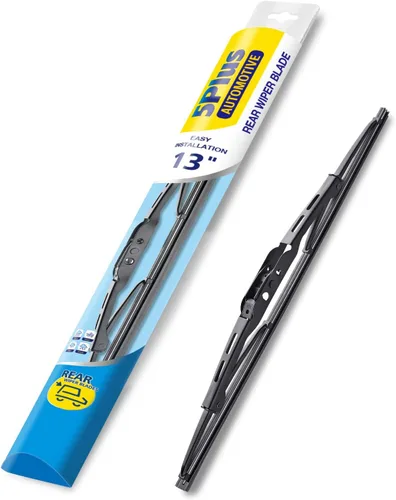 Miniatura 25 de 5 PLUS® Limpiaparabrisas trasero de 10 pulgadas para brazo de limpiaparabrisas con gancho J/U (paquete de 1 pieza de PVC), repuesto para Chevy Trax