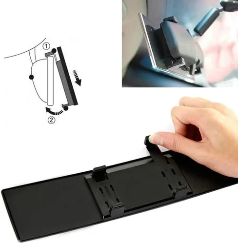 Miniatura 2 de iJDMTOY Espejo retrovisor plano de clip universal JDM de 300mm 12 pulgadas de ancho compatible con automóvil, SUV, camioneta, camión, etc
