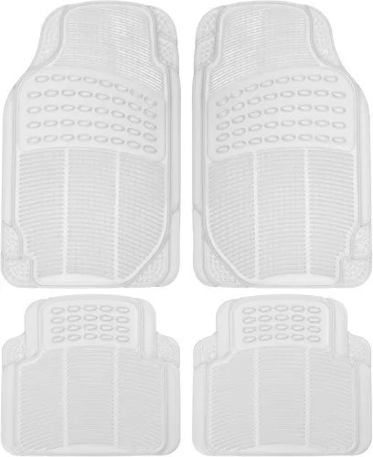 Miniatura 9 de BDK ProLiner Alfombrillas para automóvil, camiones, SUV, 2 piezas para todo tipo de clima con diseño de ajuste universal, tapetes duraderos