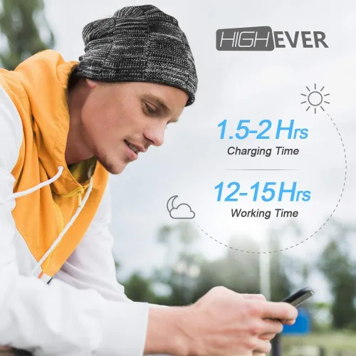 Miniatura 4 de HIGHEVER Bluetooth Hat - Stocking Stuffers Gifts for Men Women