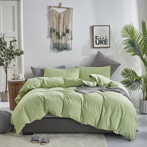 Miniatura 52 de KAREVER Juego de edredón azul y blanco a cuadros, juego de ropa de cama para niñas, juego de edredón a cuadros azul y blanco, manta para niños