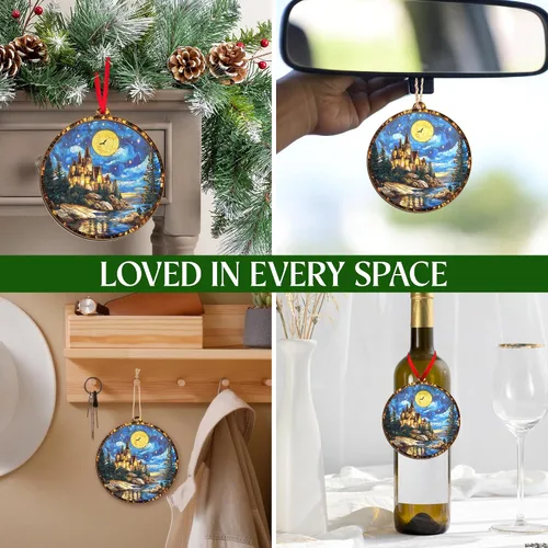 Miniatura 7 de GEEMBI Regalos de fantasía de Navidad para mujeres y hombres – Adornos de Navidad de atrapasoles 2025 – Decoración de fantasía de noche mágica