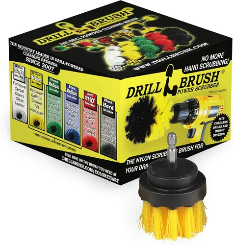 Miniatura 10 de Suministros de limpieza - Cepillo exfoliante - Productos para detalles de automóviles - Cepillo de detalles - Cepillo de rueda - Limpiador de Blanco