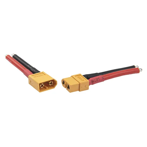 Miniatura 5 de 3 pares ShareGoo XT60 enchufe macho hembra conector con 1.969 in 14AWG cable de silicona para RC Drone Quadcopter Car Boat Lipo Battery ESC cargador
