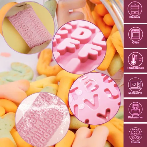 Miniatura 3 de Paquete de 2 moldes de silicona con forma de corazón para chocolate, molde de chocolate con corazón, antiadherente, reutilizable, para gelatina