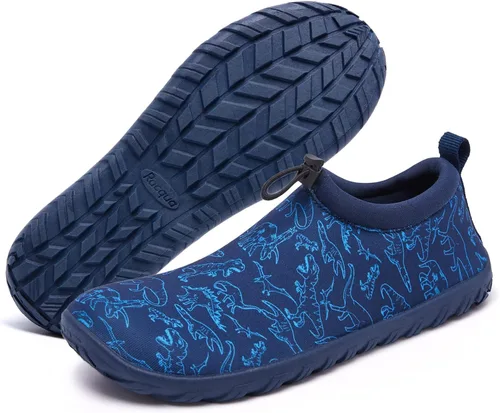 Miniatura 3 de Racqua Zapatos de agua para niños y niñas, zapatos de natación de secado rápido, ligeros, para playa, piscina, natación (niños pequeñosgrandes)