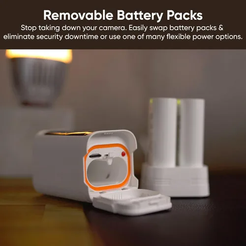 Miniatura 7 de WYZE cámara de seguridad inalámbrica para exteriores/interiores con batería, visión nocturna a color HDR de 2.5K, detección de movimiento, foco