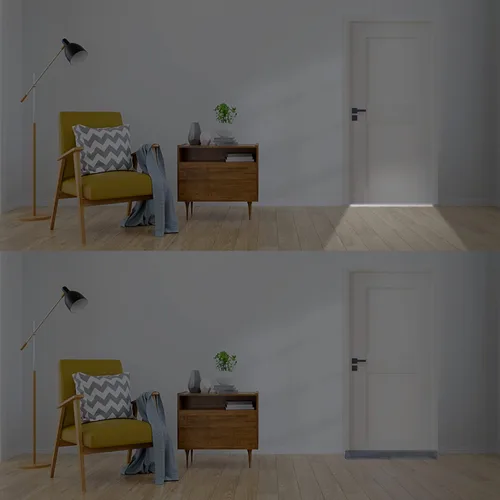 Miniatura 5 de My OLi Tope de Corriente de Aire Bajo la Puerta Decorativo Bloqueador de Viento de 36 pulgadas para Puerta y Ventana Bloqueador de Ruido Topes