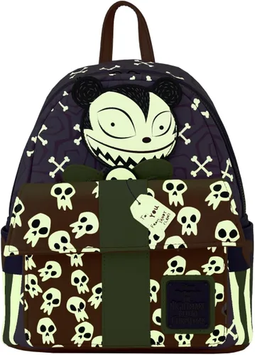 Miniatura 2 de Loungefly Disney Nightmare Before Christmas Scary Teddy Present Glow Mini mochila