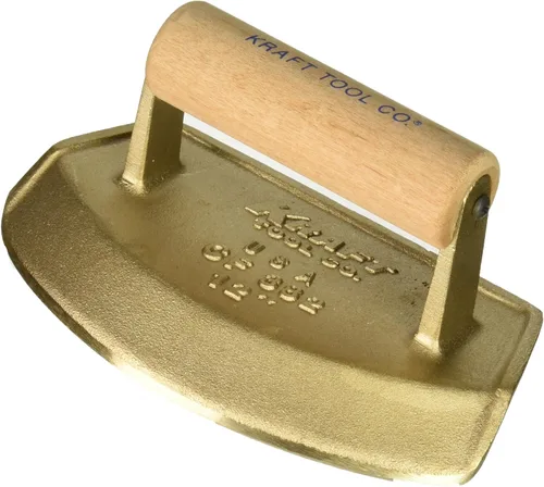 Miniatura 3 de Kraft Tool CF382 Tubo de chaflán de diámetro de bronce con mango de madera, 12 pulgadas