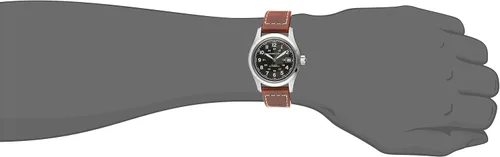 Miniatura 2 de Hamilton Reloj HML-H70455533 Khaki Field con esfera negra para hombre, Negro -, Militar
