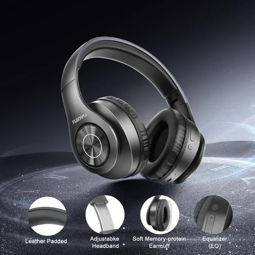 Miniatura 4 de TUINYO Audífonos Bluetooth negros