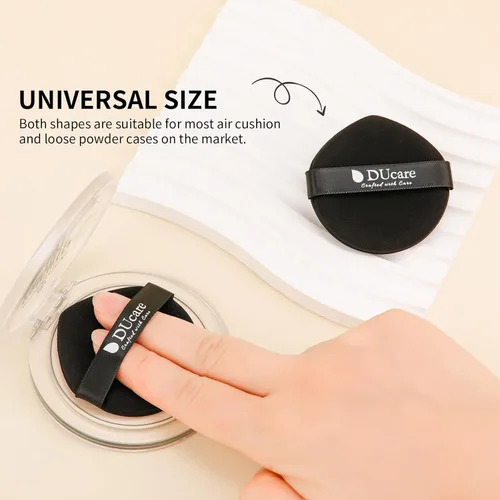 Miniatura 5 de DUcare Esponjas de maquillaje con brocha de base, esponja para base de maquillaje para líquido BB Cream Mineral Powder Buffing Stippling