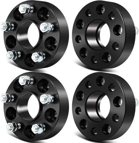 Miniatura 17 de SCITOO 4 espaciadores de rueda de 1 pulgada, 4 lengüetas de 0.157 x 3.937 in a 0.157 x 3.937 in, pernos de 0.472 x 0.059 in, compatibles