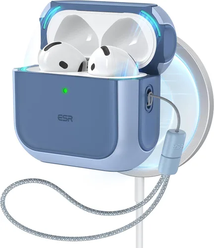 Miniatura 16 de ESR Funda para AirPods 4, Compatible con Funda de AirPods de 4ª Generación (2024) (USB-C), Compatible con MagSafe, Cubierta de Protección contra