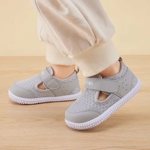 Miniatura 8 de BMCiTYBM Zapatos de bebé para niños pequeños, zapatillas de malla transpirable antideslizantes