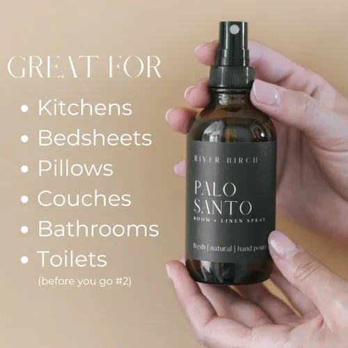 Miniatura 2 de River Birch Spray de Lujo para Ropa de Cama y Habitación - Palo Santo Home Signature Scent - Spray de Fragancia para Habitación - Ambientador