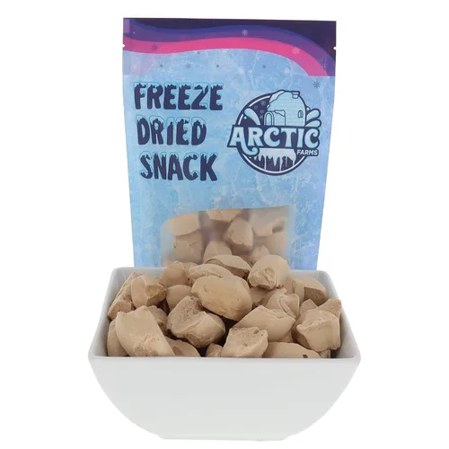 Miniatura 45 de Arctic Farms Trozos de Helado Liofilizado a Granel - No se Derrite (Mantequilla de Maní) (1 libra)