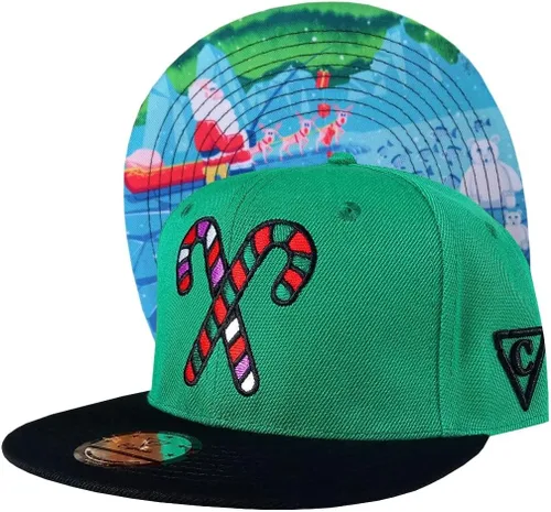 Miniatura 53 de Capiche - Gorra de visera plana de serie especial, talla única, unisex, hombre, más de 99 diseños