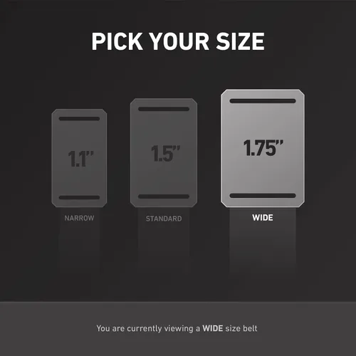 Miniatura 14 de GRIP6 Cinturón táctico – Sin agujero, cinturones de nailon para hombres y mujeres – Fabricado en los Estados Unidos (Ninja)