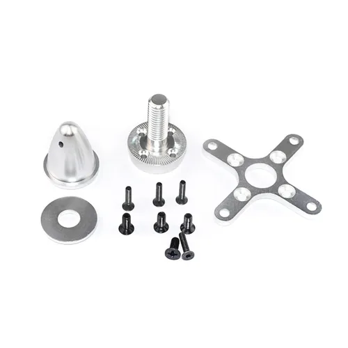 Miniatura 7 de KingVal Motor sin escobillas de repuesto 5045 720KV con kit de tornillos de montaje compatible con planeador de avión RC de ala fija