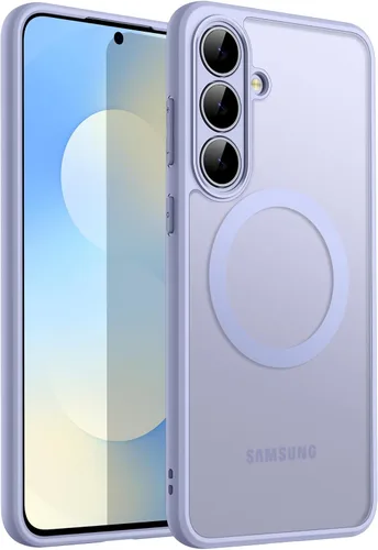 Miniatura 25 de JETech Estuche magnético para Samsung Galaxy S24 5G, compatible con MagSafe, funda protectora para teléfono con parte trasera translúcida y mate a