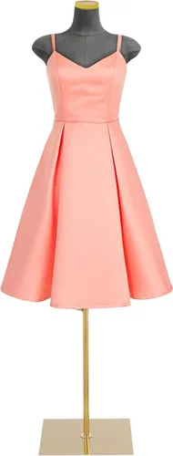 Miniatura 2 de Vestido de maniquí femenino con forma de torso, forma de vestido femenino con altura ajustable, cuerpo de maniquí para exhibición de joyas de vestir