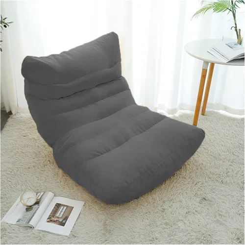 Miniatura 8 de Sillón de descanso, sofá de piso perezoso, puff para sala de estar, silla de esquina, dormitorio, sala de belleza, oficina, sofá perezoso, sillas