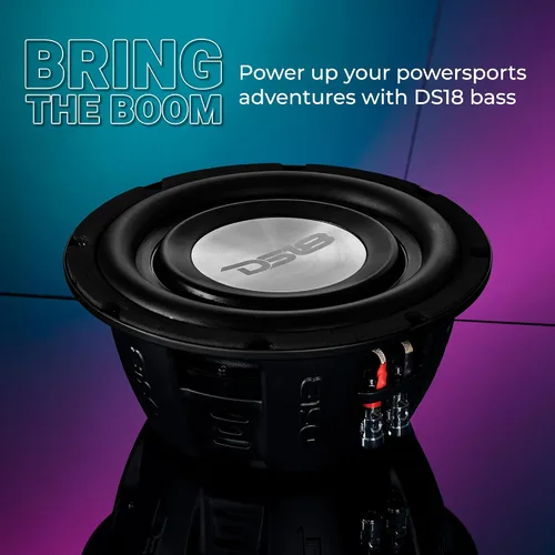 Miniatura 4 de DS18 PSW10.2D Subwoofer de montaje superficial (8" Dual 4 Ohm)