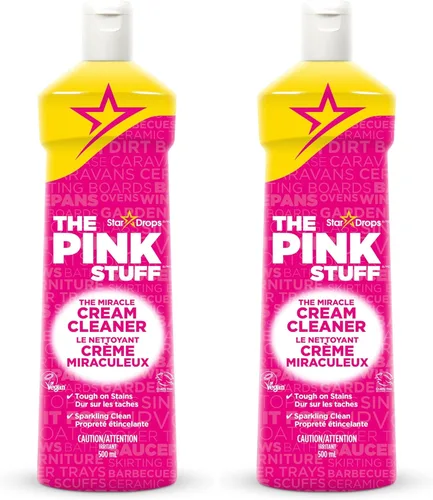 Miniatura 8 de Stardrops The Pink Stuff Limpiador en crema milagroso – Limpiador líquido multiuso para cocinas, baños y más – Elimina grasa, suciedad y sarro
