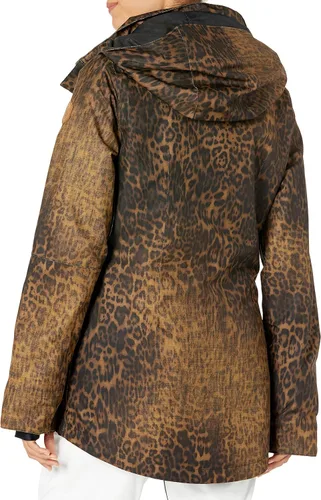 Miniatura 2 de Volcom Shelter 3D - Chaqueta con capucha para mujer, con aislamiento elástico, para snowboard, esquí, invierno