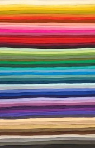 Miniatura 4 de Merino lana para fieltro – mostaza