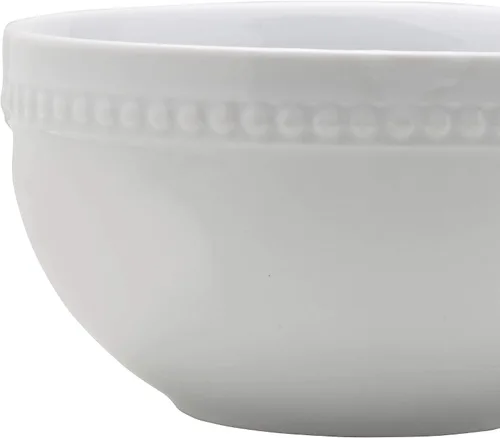 Miniatura 3 de Everyday White Tazones de sopa y cereales de porcelana de 26 onzas