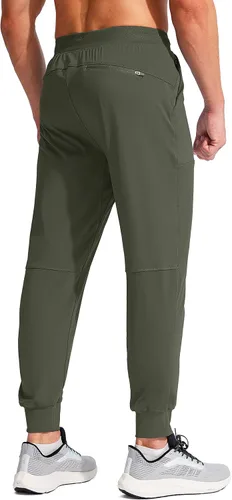 Miniatura 3 de Viodia Men's Joggers with Zipper Pockets Athletic Running Track Sweatpants for Men Workout Traning Gym Pants